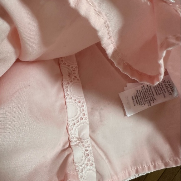 💕 EUC Piper & Posie Dress size 3-6 months pink eyelet lined dress baby girl - Picture 6 of 8